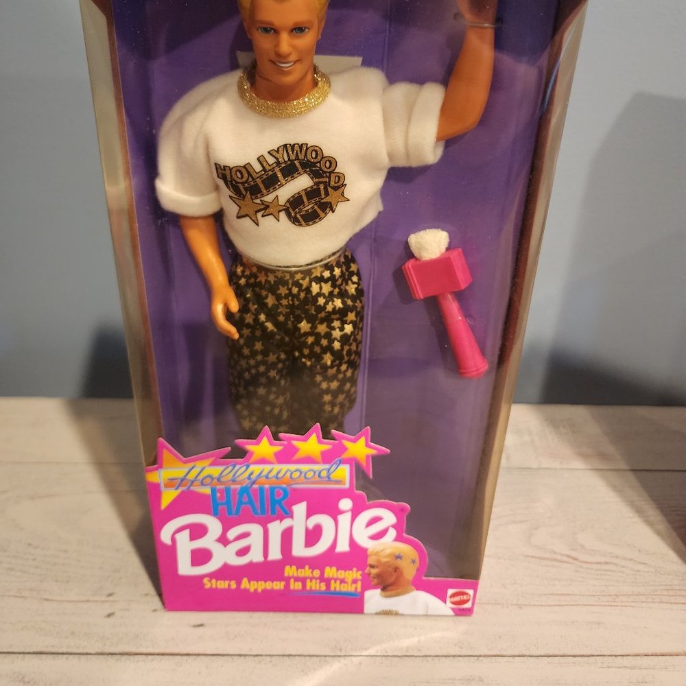 Vintage 1992 Hollywood Hair Ken NIB - Picture 3 of 4